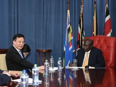 肯尼亚副总统说希望与中国加强媒体合作